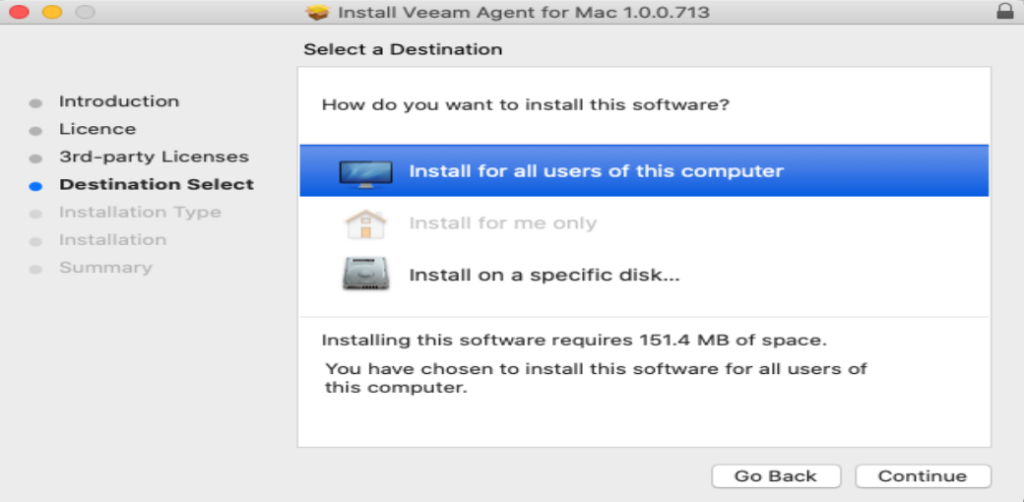 install for all users of this computer mac vs disk